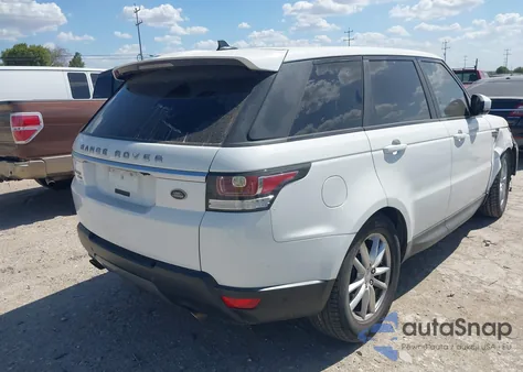 2016 Land Rover Range Rover Sport 3.0L V6 Supercharged Se из США, поврежденный, VIN SALWG2PF0GA589169